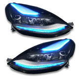 Oracle 2021+ Tesla Model 3 Dynamic ColorSHIFT Headlight DRL Upgrade Kit - 1473-332
