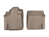 WeatherTech 12+ Toyota Tundra Front FloorLiner - Tan - 454081