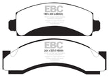EBC 74-80 Chevrolet C30 (JB8) Yellowstuff Front Brake Pads - DP41241R