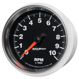 Autometer GS 3-3/8in 10000 RPM In-Dash Tachometer Gauge - 3897