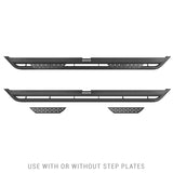 Go Rhino Dominator Xtreme DT Side Steps - Tex Blk - 87in. (Boards ONLY/Brackets Req.) - DT60087T