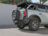aFe Vulcan 3in 304 SS Cat-Back Exhaust 2021 Ford Bronco L4-2.3L (t)/V6-2.7L (tt) w/ Black Tips - 49-33138-B
