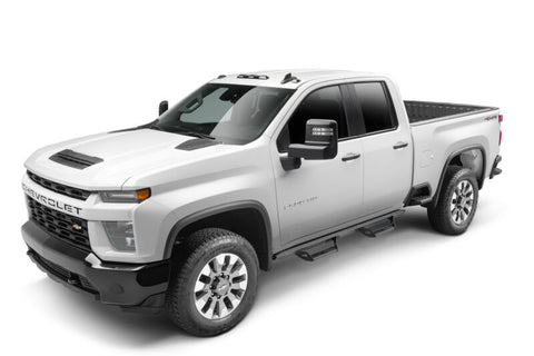 N-Fab Predator Pro 19-20 Chevy/GMC 1500 Crew Cab - Cab Length - Tex. Black - PRC1980CC-TX