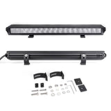 XK Glow Razor Light Bar Auxiliary High Beam Driving No Wire & Switch 20in - XK064020-D