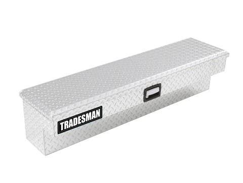 Tradesman Aluminum Side Bin Truck Tool Box (48in.) - Brite - 9748