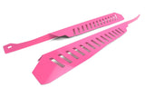 PERRIN 08-14 Subaru WRX/STI Fender Shroud Set - Hyper Pink - PSP-ENG-549HP
