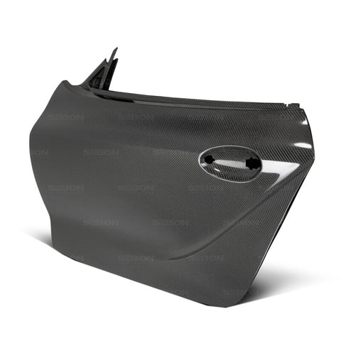 Seibon 20-21 Toyota GR Supra A90 Carbon Fiber Door - Pair - DD20TYSUP