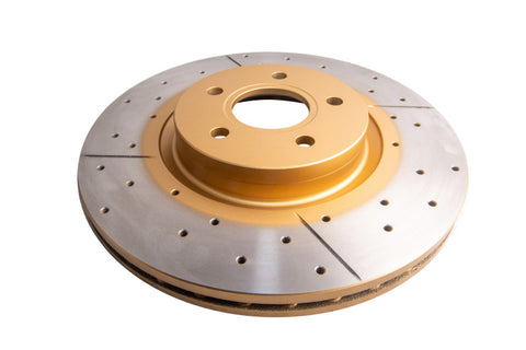 DBA 13-18 Ford Focus ST (w/320mm Front Rotor) Front Drilled & Slotted Street Series Rotor - 2120X