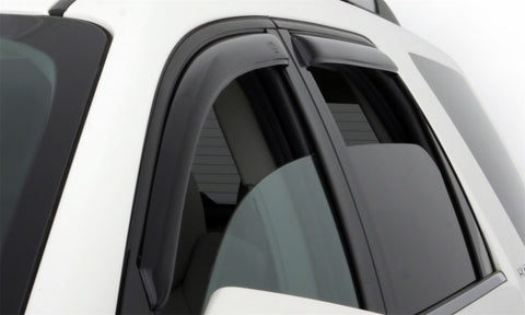 AVS 12-18 Chevy Sonic Hatch (5 Door) Ventvisor Front & Rear Window Deflectors 4pc - Smoke - 194639