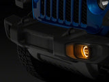 Raxiom 07-23 Jeep Wrangler JK & JL 20-23 Jeep Gladiator JT Axial Series LED Fog Lights w/ Halo - J142669