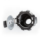 Rugged Ridge Elite Fuel Door Non-Lock Brushed Alum 07-18 Jeep Wrangler JK - 11425.10