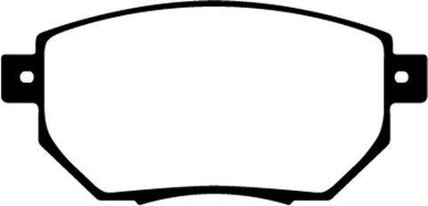 EBC 05-06 Nissan Altima 3.5 SE-R Redstuff Front Brake Pads - DP31659C