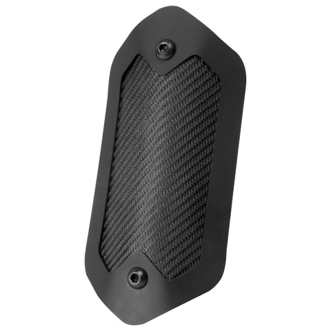 DEI Powersport Flexible Heat Shield w/Double Black Finish - 3.5in x 6.5in - Black/Onyx - 10926