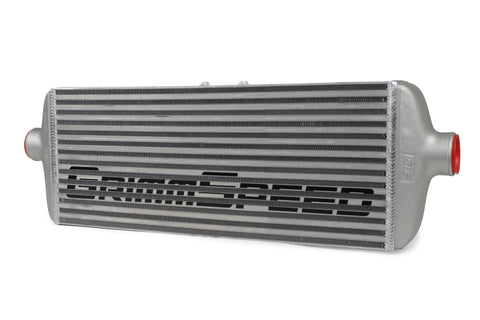 GrimmSpeed 2008-2014 Subaru STI Front Mount Intercooler Kit Raw Core / Red Pipe - 090227
