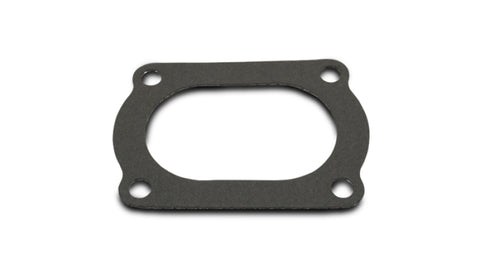 Vibrant 4 Bolt Flange Gasket for 4in O.D. Oval tubing (Matches #13177S) - 13177G