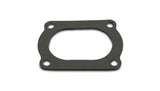 Vibrant 4 Bolt Flange Gasket for 3.5in O.D. Oval tubing (Matches #13176S) - 13176G
