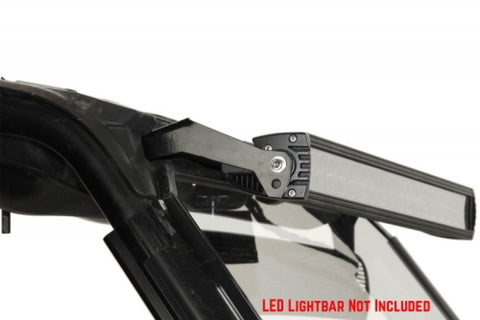 Seizmik 15-23 Polaris RZR 900 S/1000 S /4/Trail/ RZR Turbo S/4/XP Light Bar Mount - Black - 12110
