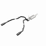 Magnaflow 09-15 Dodge Ram 1500 V8 Dual Spilt Rear Exit Black Stainless C/B Perf Exhaust - 15363
