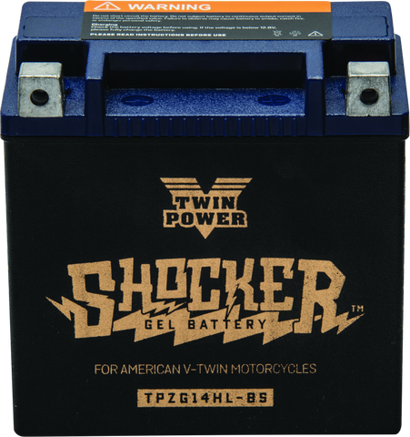 Twin Power YTX-14L Shocker Gel Battery Replaces H-D 65958-04 220 CCA - 781232