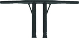 Burly Brand Folsom Bar 12in - Matte Black - B12-5505TB