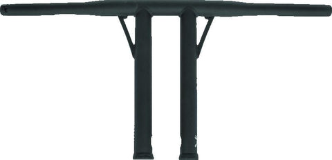 Burly Brand Folsom Bar 12in - Matte Black - B12-5505TB