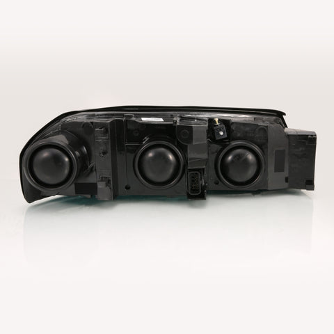 ANZO 2000-2005 Chevy Impala Crystal Headlight Black Amber - 121530