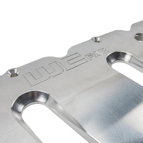 Wehrli 04.5-10 Duramax LLY/LBZ/LMM Billet Upper Valve Cover Set - Raw Aluminum - WCF100415-RAW