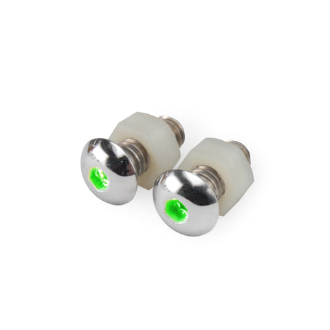DEI LED Lighted Button Head Bolts Universal Accent Lighting - 2-pack - Green - 30306