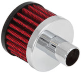 K&N Steel Base Crankcase Vent Filter .75in Vent OD x 2in OD x 1.5in Height - 62-1030
