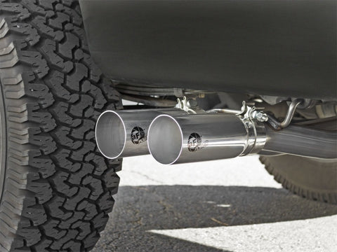 aFe Rebel Exhausts Cat-Back SS Ford F-150 04-08 V8 4.6/5.4L w/ Polished Tips - 49-43079-P