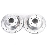 Power Stop 08-13 BMW 128i Rear Evolution Drilled & Slotted Rotors - Pair - EBR1216XPR