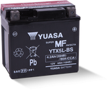 Yuasa YTX5L-BS Maintenance Free AGM 12-Volt Battery w/Bottle - YUAM32X5B
