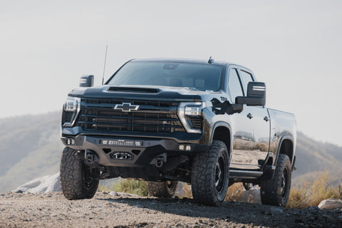 DV8 Offroad 24-26 Chevy Silverado 2500/3500 Spec Series Front Bumper - FBCS2-04
