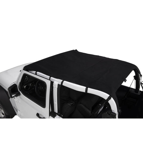 Rampage 2018-2019 Jeep Wrangler(JL) Sport 2-Door California Ext.Brief-OE Style - Black - 91435