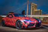 Oracle 20-21 Toyota Supra GR RGB+A Headlight DRL Upgrade Kit - ColorSHIFT w/o Controller - 1400-334