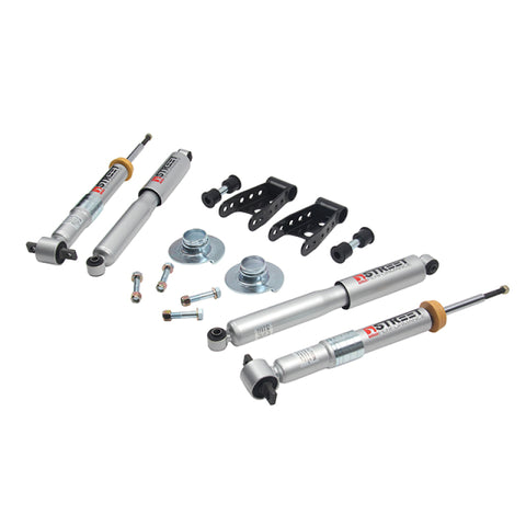 Belltech 15-17 Ford F-150 +1in to -3in Front 2in Rear Lowering Kit - 1002SP
