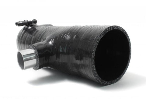 PERRIN 02-07 Subaru WRX / 04-21 STI Turbo Inlet Hose 3in. (For Aftermarket Turbos Only) - Black - PSP-INT-410BK