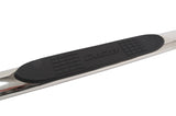 Dee Zee 14-18 Chevrolet Silverado Tubes - 4In Oval Stainless Polished (CrewCab) - DZ372537