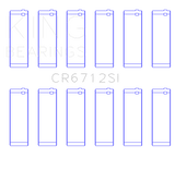 King Engine Bearings Ford V6 Triton/Ohv (Size +0.25mm) Connecting Rod Bearing Set - CR6712SI0.25