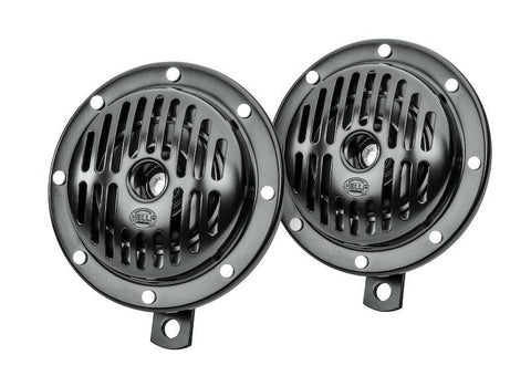 Hella Supertone Horn Kit 12V 310/380HZ HTone Black - 004811042