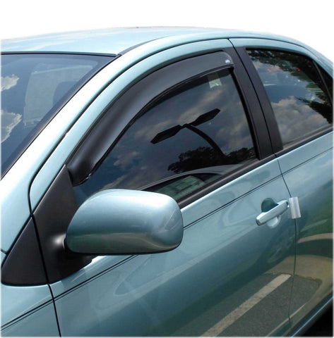 AVS 07-11 Toyota Yaris Coupe Ventvisor In-Channel Window Deflectors 2pc - Smoke - 192916