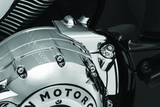 Kuryakyn Rear Oil Panel Accent Chrome Indian - 5644