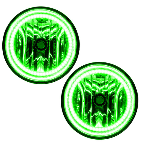 Oracle Lighting 08-16 Toyota Sequoia Pre-Assembled LED Halo Fog Lights -Green - 7097-004