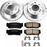 Power Stop 07-09 Kia Sorento Rear Z23 Evolution Sport Brake Kit - K5910
