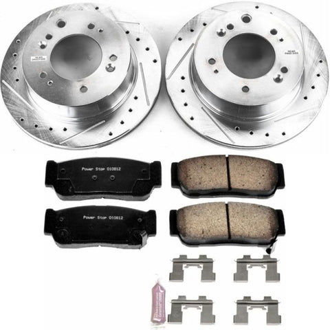 Power Stop 07-09 Kia Sorento Rear Z23 Evolution Sport Brake Kit - K5910