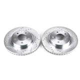 Power Stop 99-04 Chrysler 300M Front Evolution Drilled & Slotted Rotors - Pair - AR8345XPR