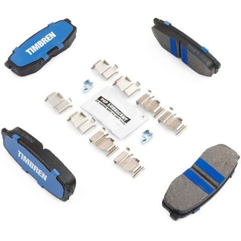 Timbren 08-21 Lexus LX570/Toyota Land Cruiser BES Severe Duty Semi-Metallic Brake Pads - Rear - TIM-D1304SD