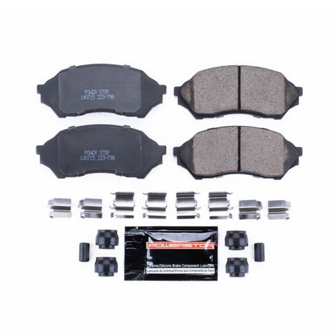 Power Stop 99-01 Mazda Protege Front Z23 Evolution Sport Brake Pads w/Hardware - Z23-798