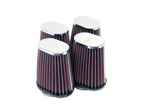 K&N 2in FLG 4 X 2-3/4in B 2 X 3in T 5in L (4 PER BOX) Universal Clamp-On Air Filter - RC-2774