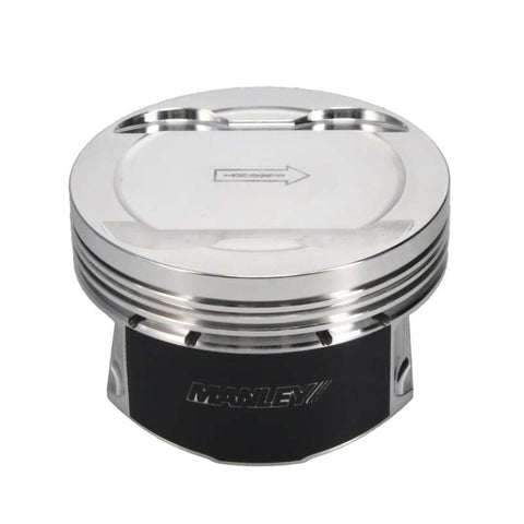 Manley Ford 3.7L Cyclone V6 3.770in Bore 1.239in Comp Height +2.0cc Extr Duty Piston Set - Set of 6 - 599610CE-6
